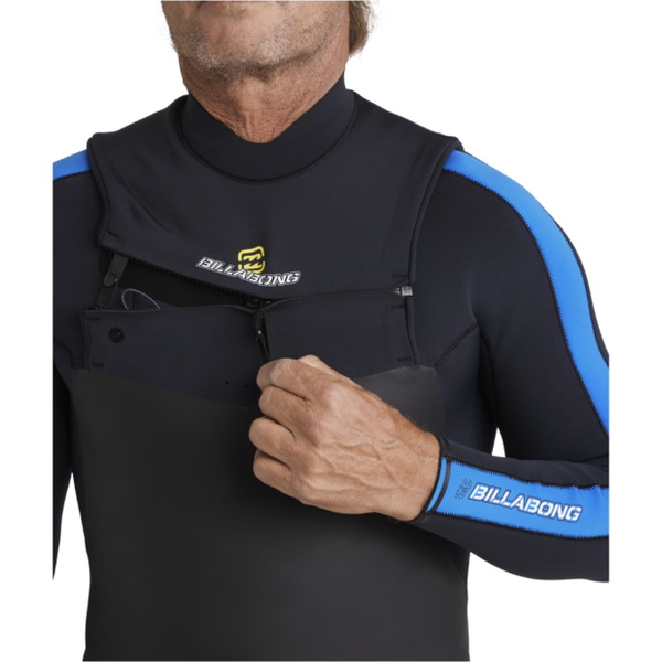 2026 Billabong Männer Oscillator Natural 3/2mm Brustreißverschluss Neoprenanzug 24AW193515 - Royal